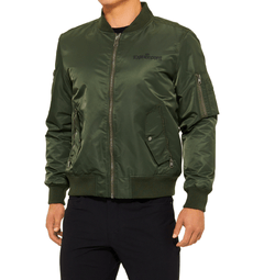 BOMBER Zip Jacket Army