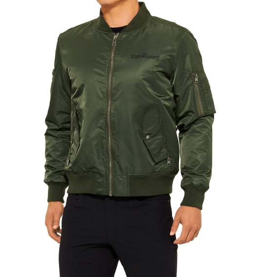 BOMBER Zip Jacket Army