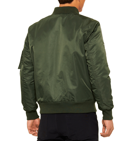 BOMBER Zip Jacket Army